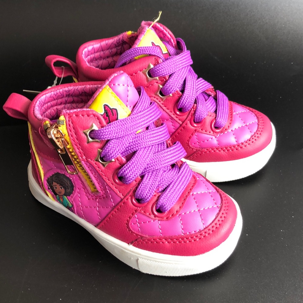 Karma’s World Toddler Girls High Top Sneakers Size 7